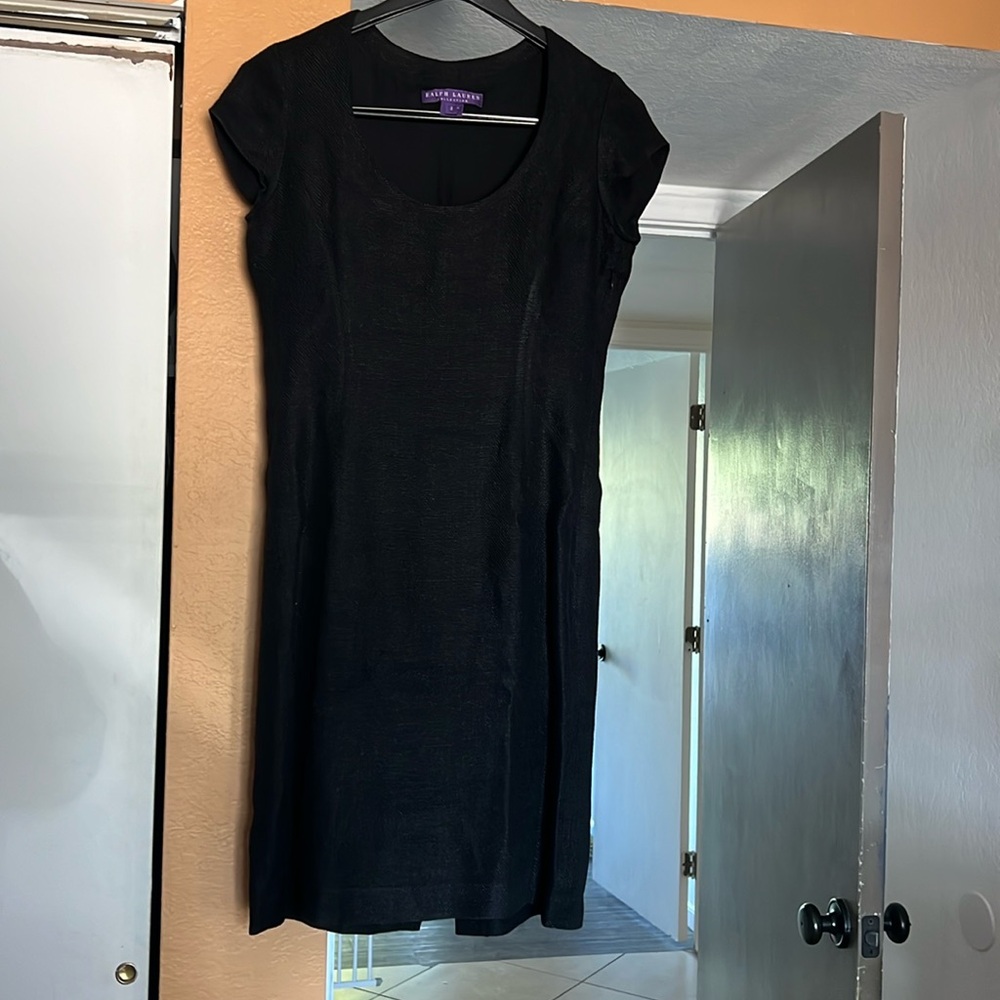EUC Purple Label Ralph Lauren Black Dress